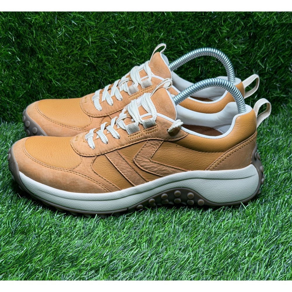 KEEN Highland Arway Womens Tan Leather Low Top Sneakers 1029770 Size 8.5 NWOB